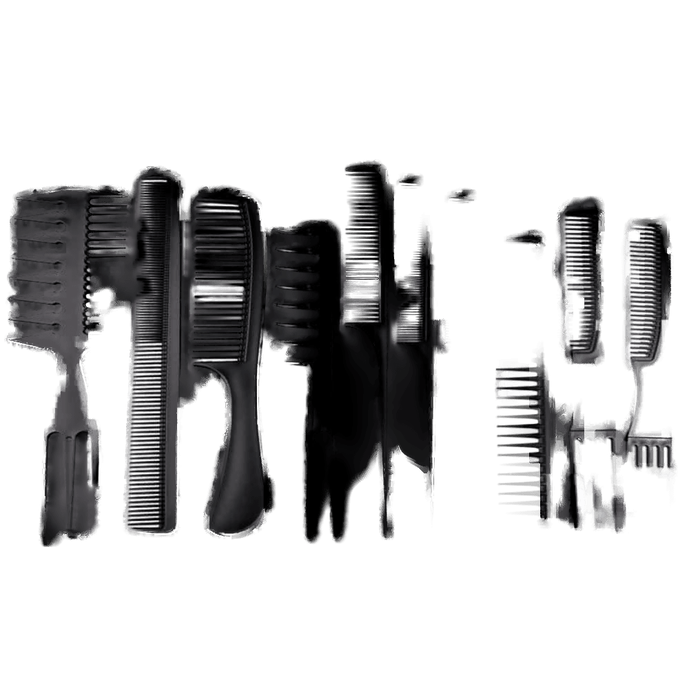 Rich Off Blends Barber Comb Set 10-Pack