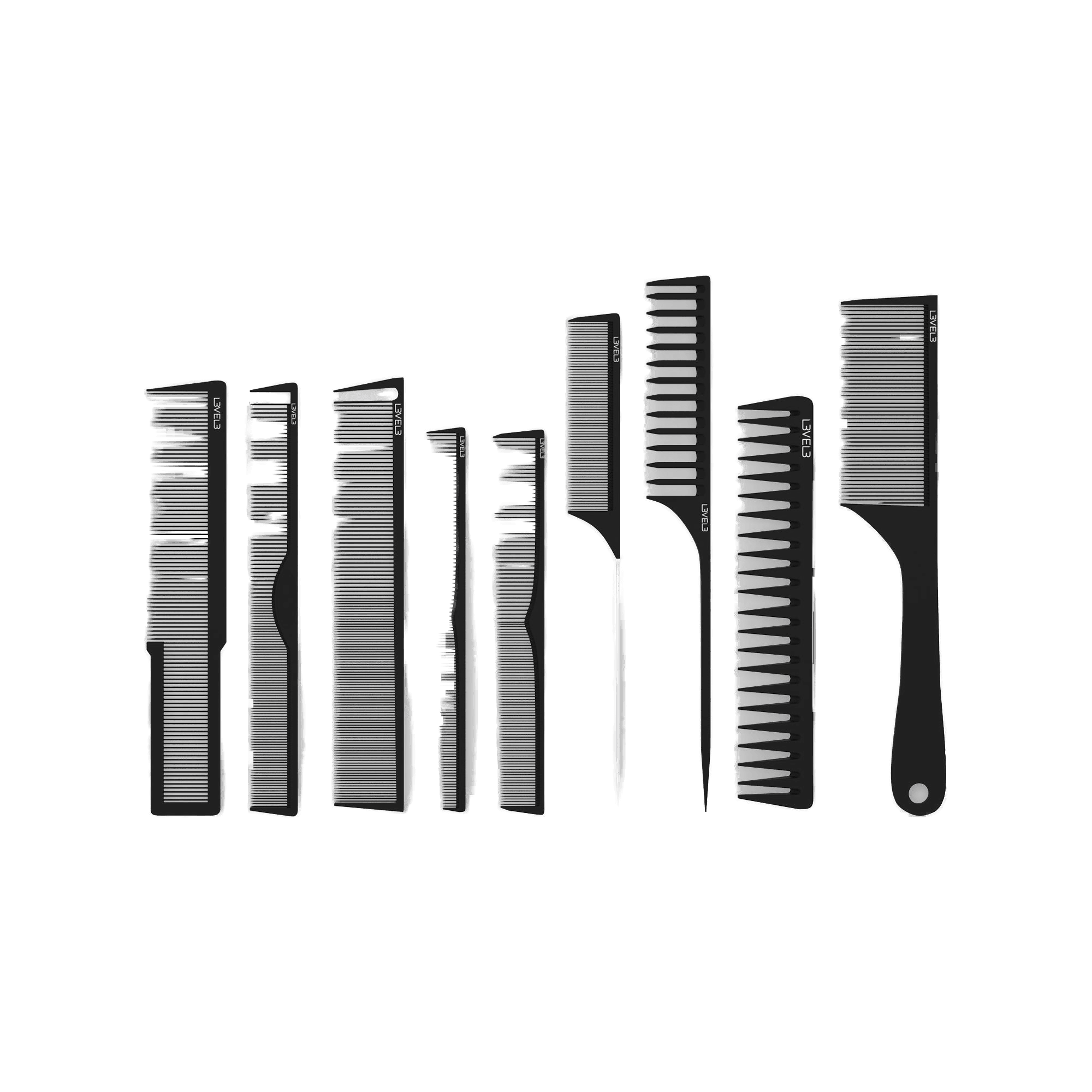 Rich Off Blends Barber Comb Set 10-Pack
