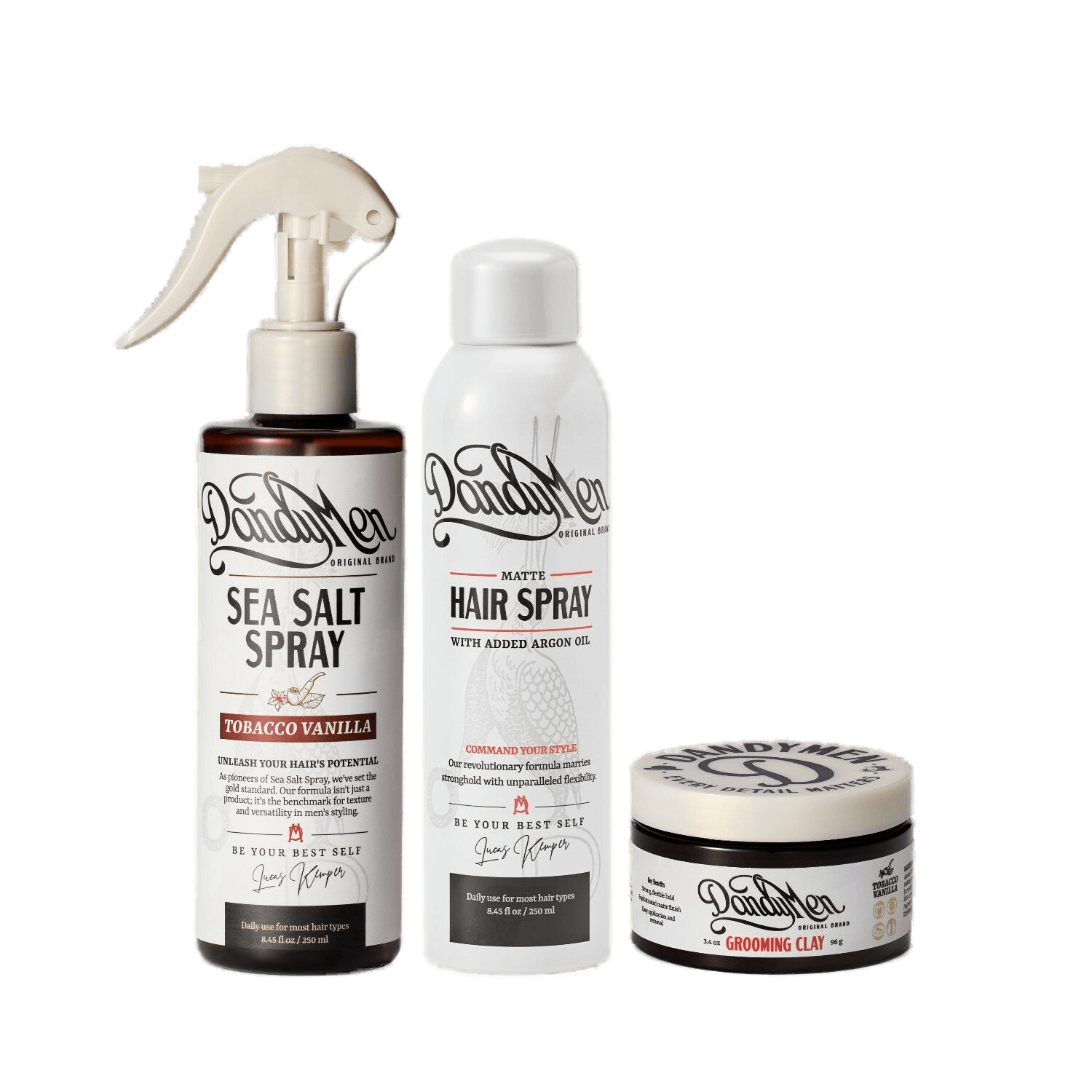 Rich Off Blends Styling Stack Wax Gel Spray Powder